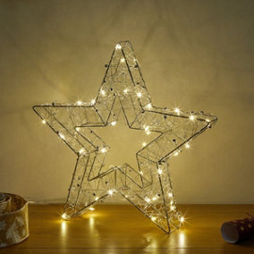 Pre-Lit Star Christmas Decoration