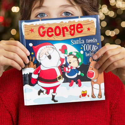 Pre-personalised Children's Christmas Storybook - George - With 80 ...