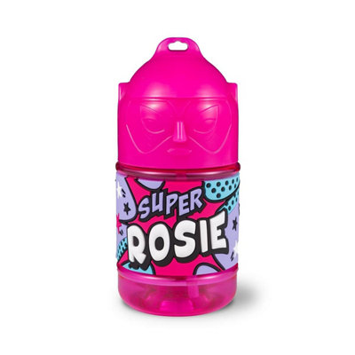 Pre-personalised Kid's Superhero Drinks Bottle - Rosie - Choose From ...