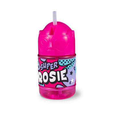 Pre-personalised Kid's Superhero Drinks Bottle - Rosie - Choose From ...