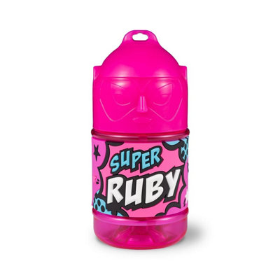 Pre-personalised Kid's Superhero Drinks Bottle - Ruby - Choose From ...