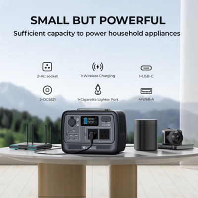 Pre-sale BLUETTI PS54 Portable Power Station 700W 537Wh LiFePO4 Battery Solar Generator for Road Trip Home