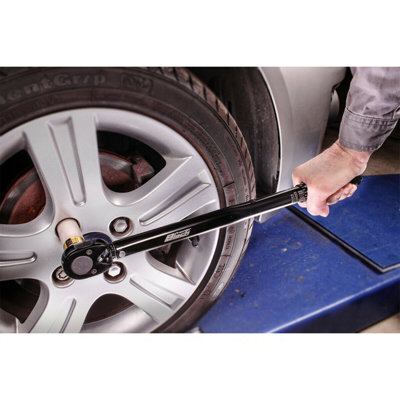 Precision Calibrated Micrometer Torque Wrench - 1/2 Inch Drive with Flip Reverse Mechanism