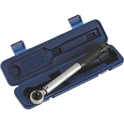 Precision Calibrated Micrometer Torque Wrench with Flip Reverse Ratchet - 3/8" Drive
