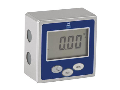 Precision Digital Mini-Mag Level with 360 Degree Measuring Capability for Accurate Alignment