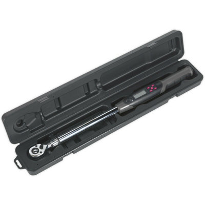 Precision Digital Torque Wrench with Angle Function - 1/2" Drive - 20 to 200 Nm Range