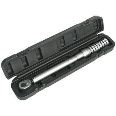 Precision Micrometer Torque Wrench 1/2" Drive - 40 to 200 Nm with Flip Reverse Feature