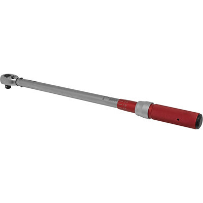Precision Micrometer Torque Wrench 1/2" Drive - Calibrated Range 60 to 330 Nm for Professionals