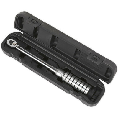 Precision Micrometer Torque Wrench 1/4" Drive - 4 to 20 Nm Range with Flip Reverse Action