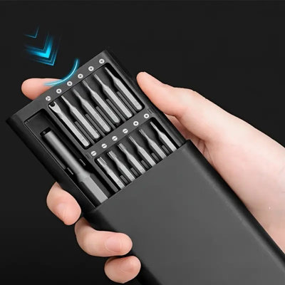 60-in-1 Precision Screwdriver Set - Magnetic Repair Tool Kit With S2 Steel Bits For Electronics