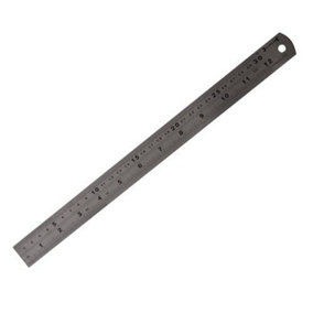 Precision Stainless Steel Rule Metric & Imperial 0.5mm & 1/32 Graduations