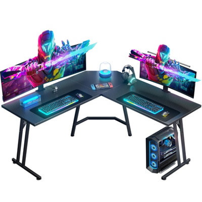 Precision Synergie 130x130x73cm L-shaped game table, with LED light, no ...