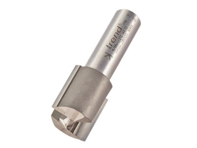 Precision TCT Two Flute Router Cutter 4/66 x 1/2 Inch for Woodworking Projects