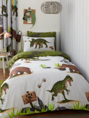 Dinosaur double cheap quilt cover