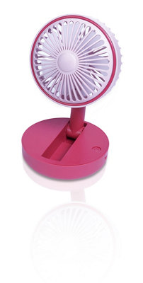 Prem-I-Air Compact USB Rechargeable Desktop Fan with Adjustable Head