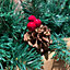 Premier 270cm (9ft) Christmas Garland Decoration With Red Berries & Cones