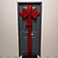 Premier 48x60cm Red Christmas Door Bow with Door Ribbon Wrap
