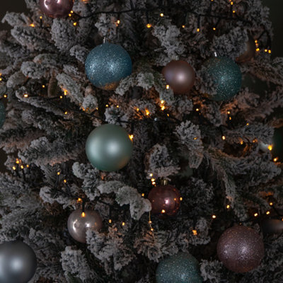 Premier - 500 LED Multi Action Treebrights With Timer - Vintage Gold/Green