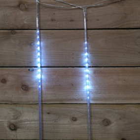 Premier Christmas 15pc 70cm Snowing Shower Light 450 White LEDs