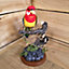 Premier Christmas 22cm Parrot on Branch with Animation and Recording Function