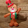 Premier Christmas Inflatable Gingerbread Man 1.2m LED Lit