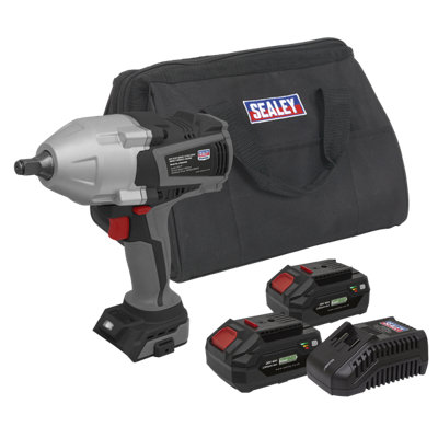Premier Cordless Impact Wrench Kit 20V SV20 Series With 2 Batteries CP20VXIWKIT1