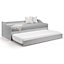 Premier Dove Grey Day Bed Single 3ft (90cm) + Pull Out Bed (Guest Bed)