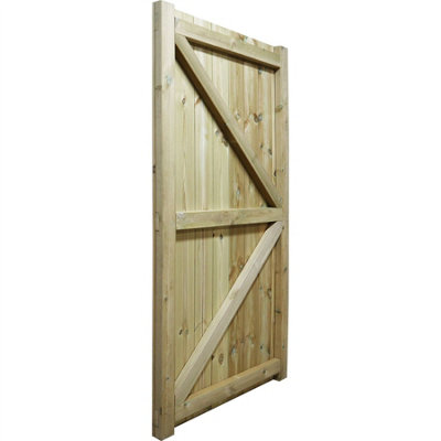 Premier Garden Supplies Heavy Duty H-Frame Tongue & Groove Gate 180cm (6ft) High x 90cm (3ft) Wide Ultra Strong Pedestrian Pathway - 5
