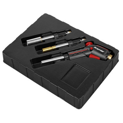 Premier Interchangeable Propane Torch Set 3-In-1 Interchangeable Tips ...