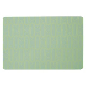 Premier Kids Frosted Deco Set of 4 Green Placemats