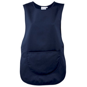 Premier Ladies/Womens Pocket Tabard / Workwear (Pack of 2) Navy (3XL)