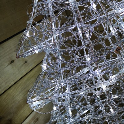 Premier Lit Soft Acrylic Christmas Tree With Twinkling LED Indoor Outdoor