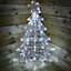 Premier Lit Soft Acrylic Christmas Tree With Twinkling LED Indoor Outdoor