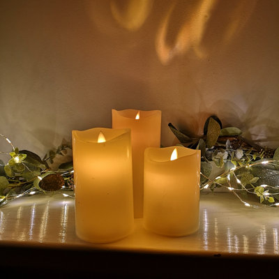 Dancing flame led deals candles