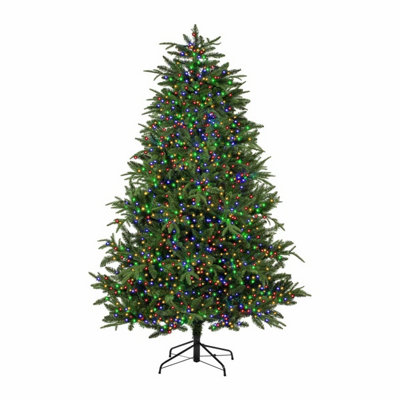 Premier TreeBrights 2000 Multi Colour LED Lights with Timer, 50m ...