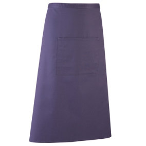 Premier Unisex Colours Bar Apron / Workwear (Long Continental Style) (Pack of 2)