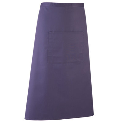 Premier Unisex Colours Bar Apron / Workwear (Long Continental Style)