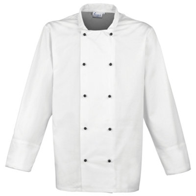 Premier Unisex Cuisine Long Sleeve Chefs Jacket