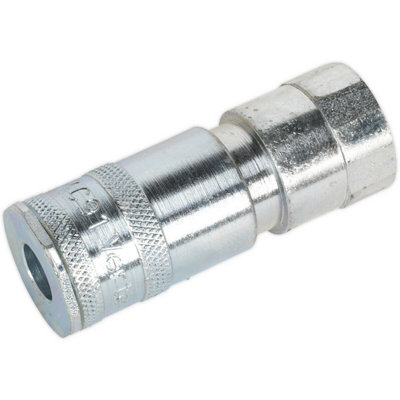 Premium 1/2 Inch BSPT Female Thread Coupling Body Adaptor for Airline Tools
