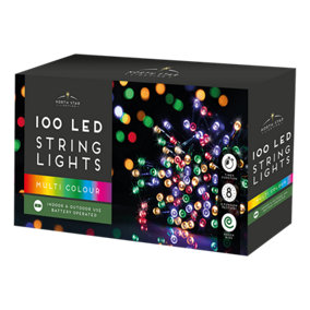 Premium 100 Led Battery Lights - Multicoloured