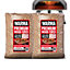 Premium 100% Natural Odourless Chemical-Free Ooni Pizza Oven Wood Pellets 2 x 10kg
