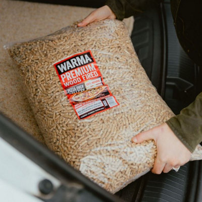 Premium 100% Natural Odourless Chemical-Free Ooni Pizza Oven Wood Pellets 2 x 10kg