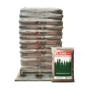 Premium 100% Recycled Softwood Biomass Boiler Stove Burner Fuel Wood Pellets 65 x 15kg