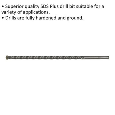 MAX-CRAFT 12-Pack 5/32 X 8 Inch SDS Plus Carbide Tip Masonry Drill Bits