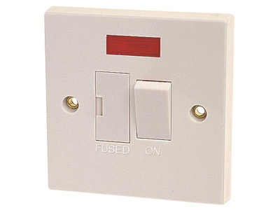 Premium 13A Switched Fused Spur with Indicator Light for Home Safety ...