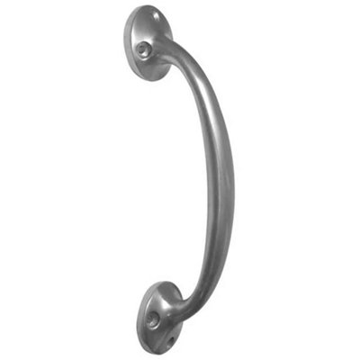 Premium 150mm Satin Anodised Aluminium Bow Handle for Stylish Interiors - Door Handle