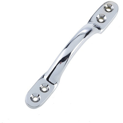 Premium 152mm Polished Chrome Sash Handle for Windows - Window Fastener