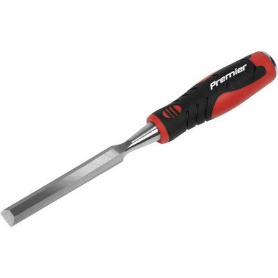 Premium 16mm Hammer-Thru Wood Chisel with Bevel Edge and Chrome ...