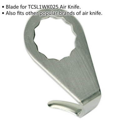 Premium 18mm Undercut Air Blade for ys11694 Air Bonding Tool
