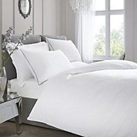 Premium 200TC Plain Dye Hotel Quality 100% Percale Cotton Duvet Cover Set